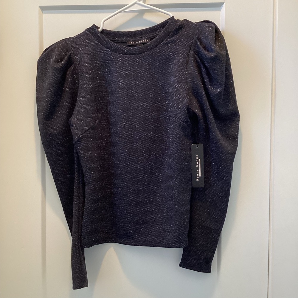 NWT‎ Haute Monde Blouse size medium